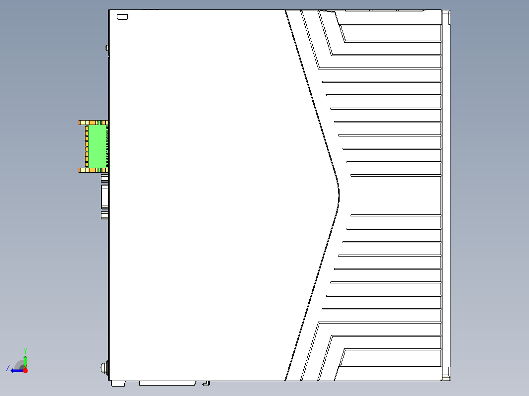 标准型伺服驱动器01052560-WXSTEP_B00（整机3D模型）