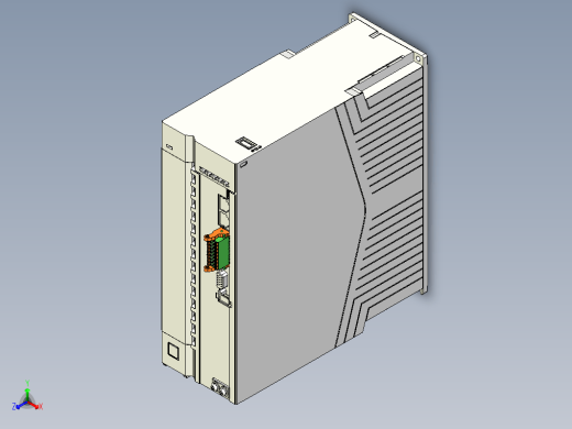 标准型伺服驱动器01052560-WXSTEP_B00（整机3D模型）缩略图