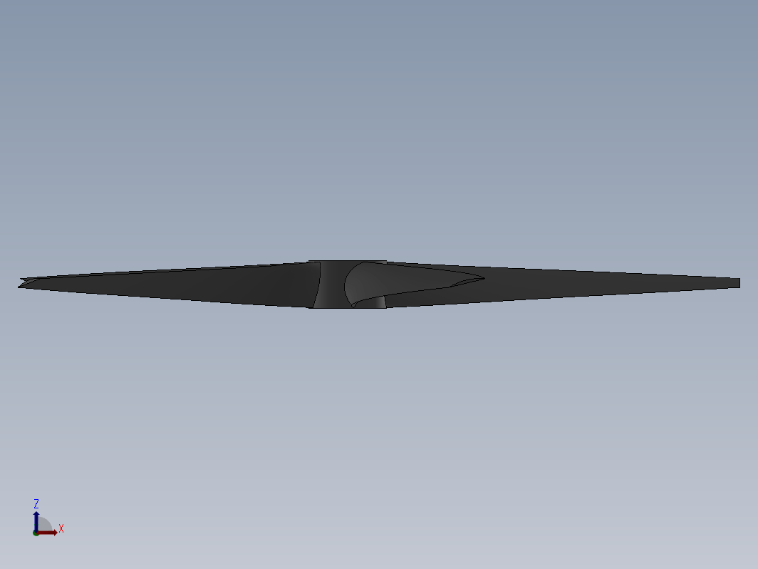 螺旋桨扇叶模型