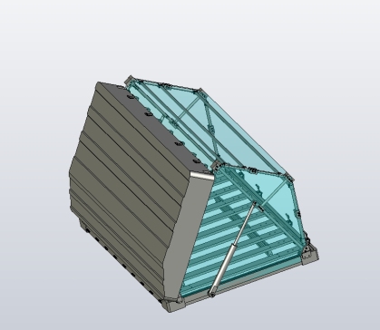 车载式帐篷设计三维ProE5.0带参+CAD+说明书