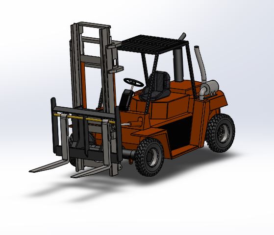 Duty Diesel Forklift重型柴油叉车