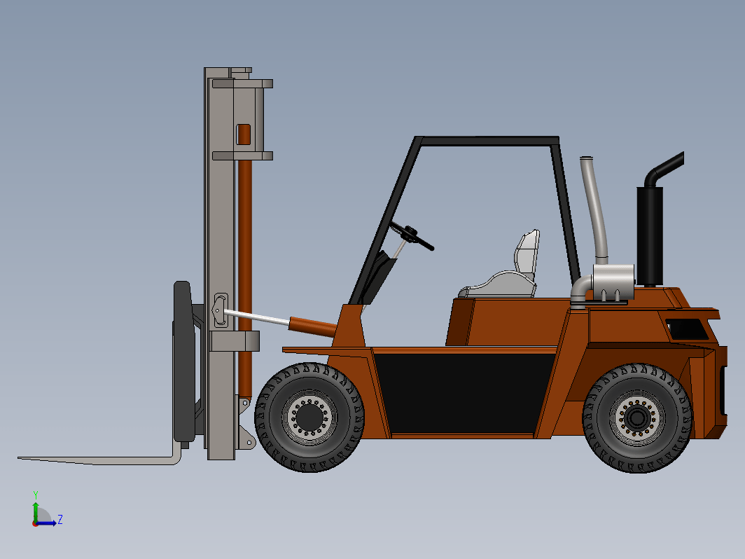 Duty Diesel Forklift重型柴油叉车