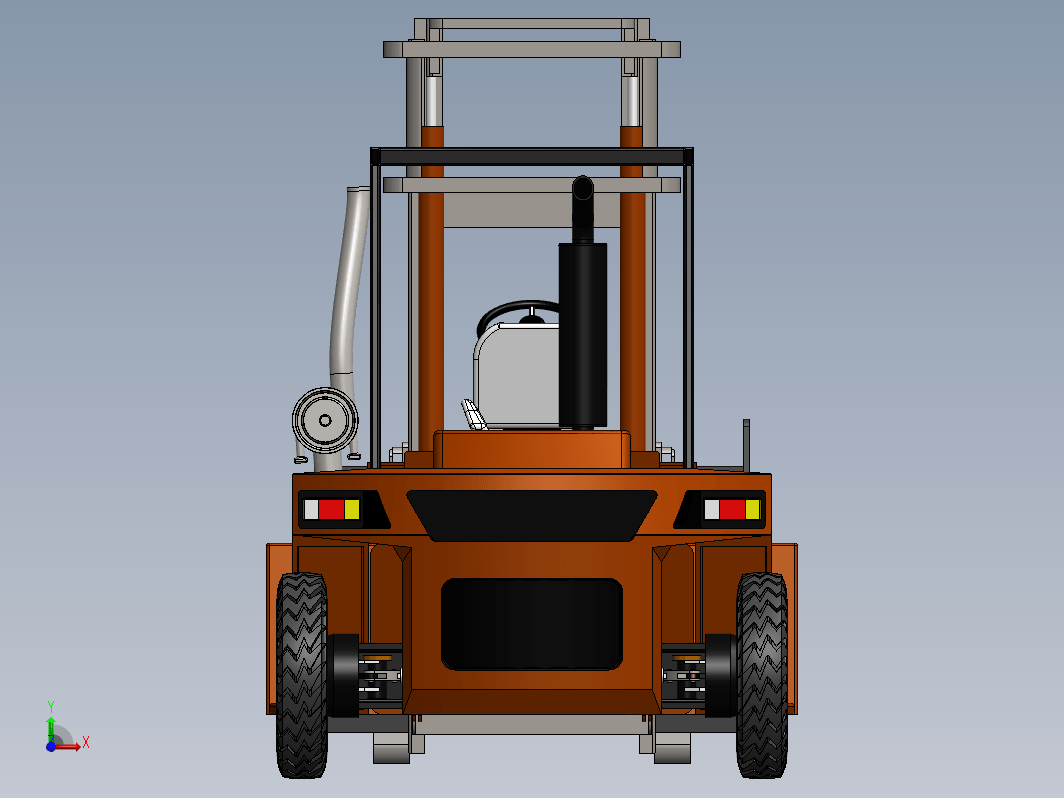 Duty Diesel Forklift重型柴油叉车