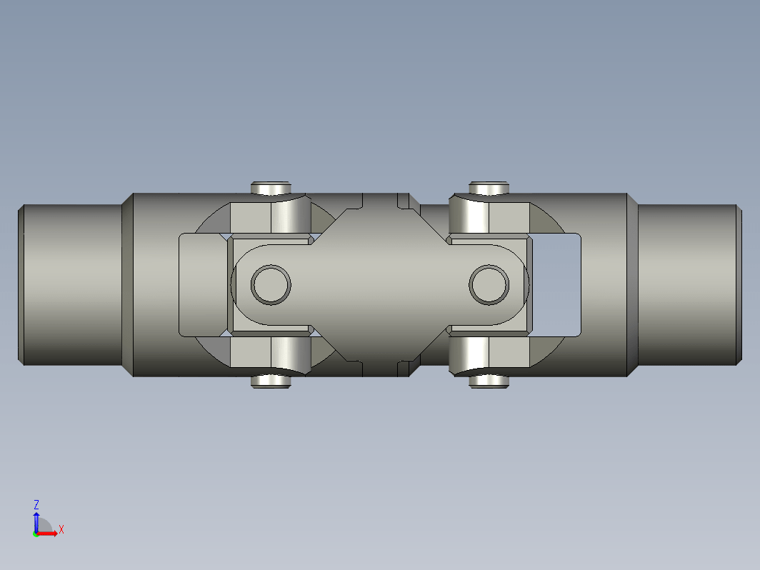 十字万向节联轴器 小型旋转接头 1.2 71 Nm-d16 DSTU 3522-97