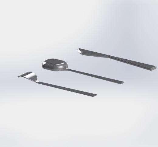 设计的餐具缩略图