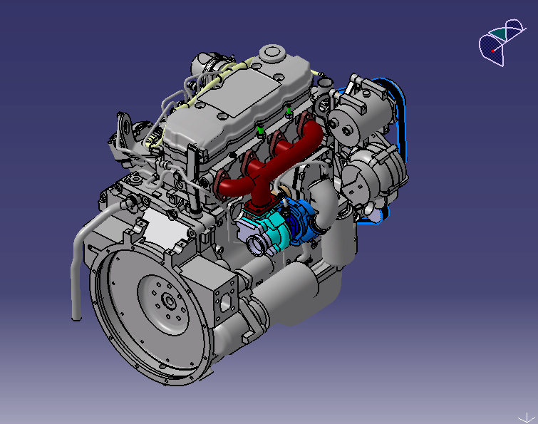 Engine Cummins IB400.30L发动机