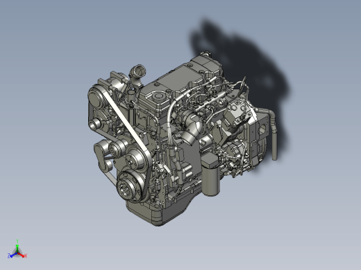 Engine Cummins IB400.30L发动机缩略图