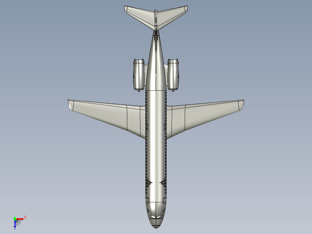 Fokker F100福克飞机