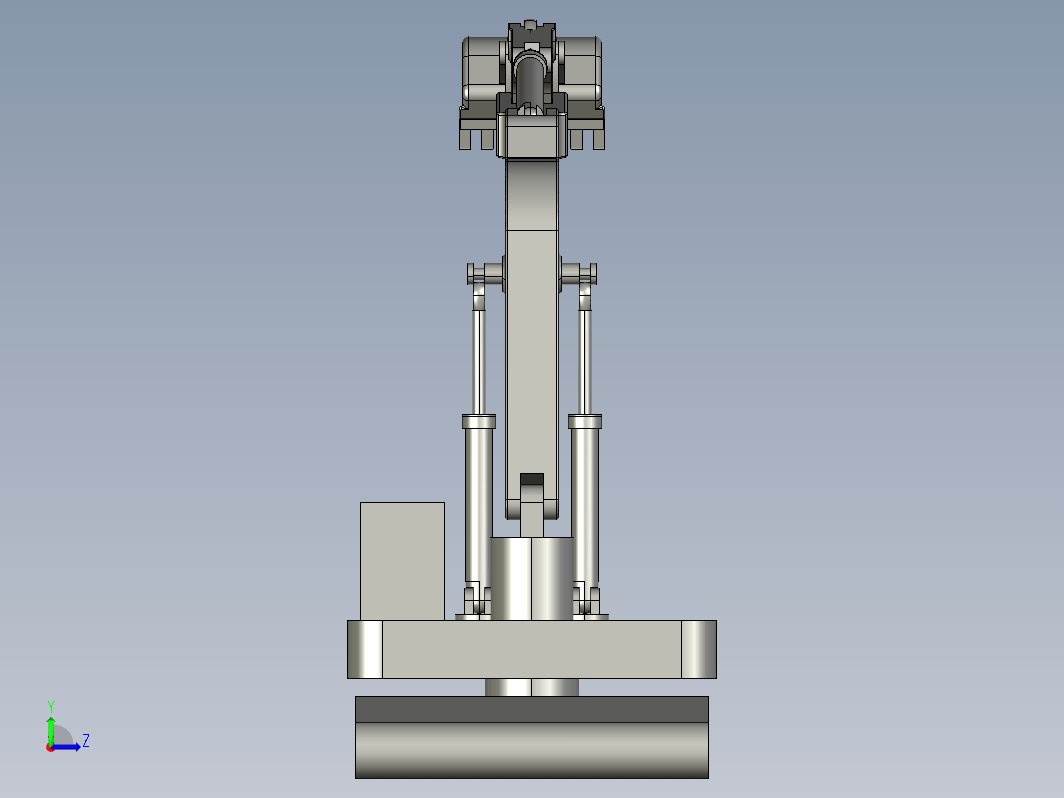 JX0009 25t液压挖掘机主铲工作装置与驱动系统设计