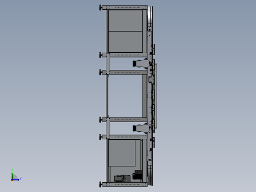 德国环形凸轮自动线3D模型缩略图