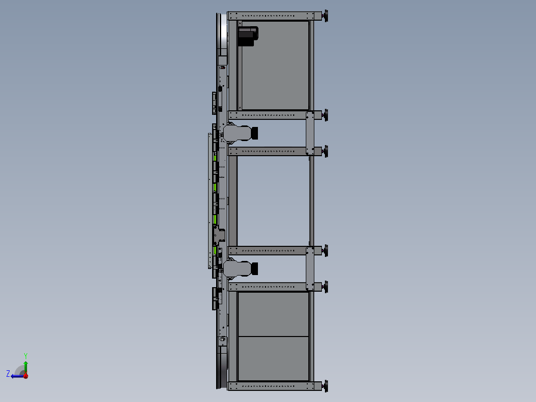 德国环形凸轮自动线3D模型