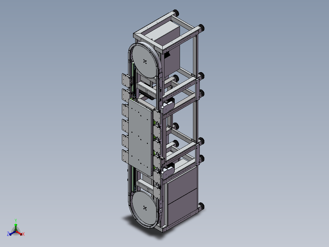 德国环形凸轮自动线3D模型