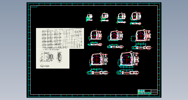 XYW、YWB_YWZ5、YWZE制动器CAD