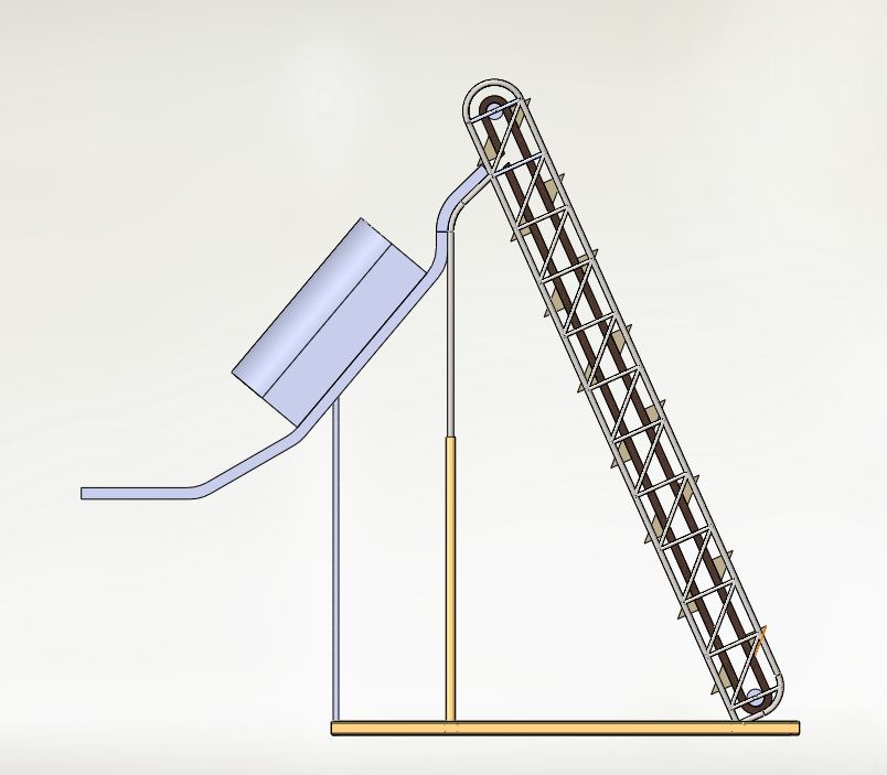 简易ICE传输设备3D图纸 solidworks设计 附STEP格式