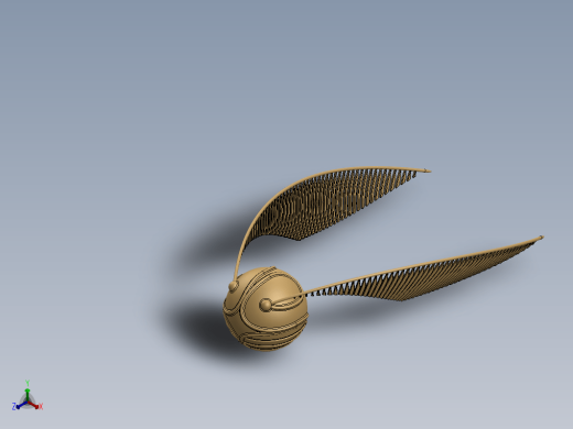 Golden Snitch 哈利波特金色飞贼缩略图