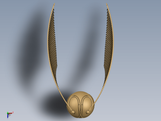 Golden Snitch 哈利波特金色飞贼缩略图