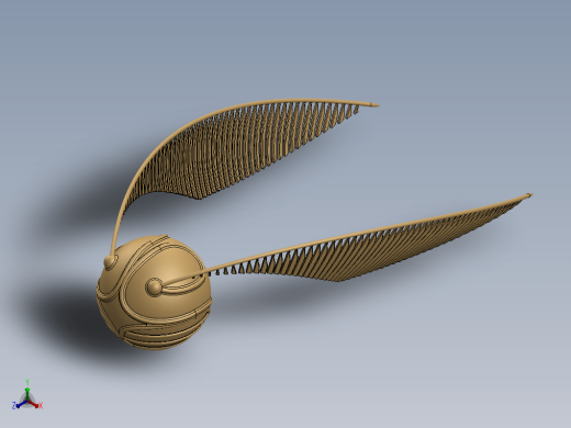 Golden Snitch 哈利波特金色飞贼缩略图