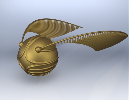 Golden Snitch 哈利波特金色飞贼缩略图