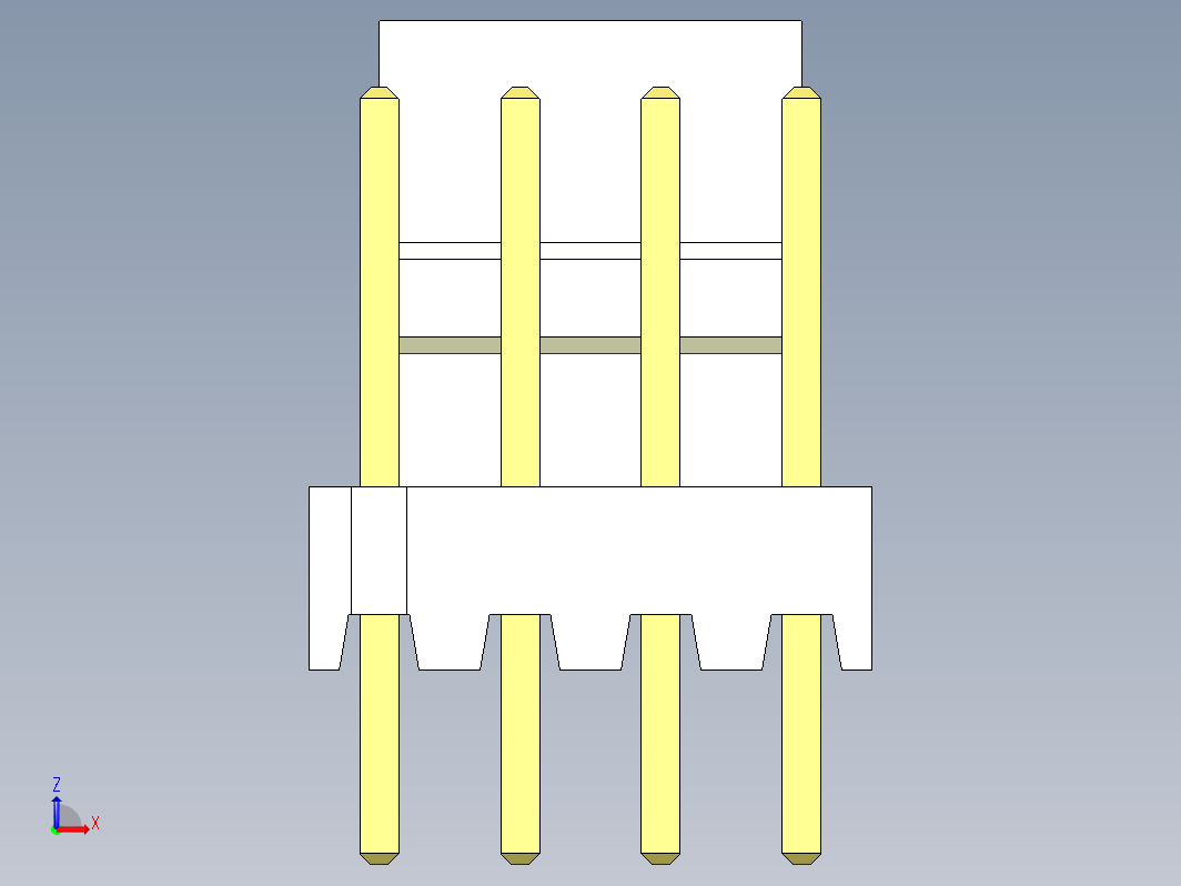 NS25-W[X]P尼尼吉接头距2.54mm