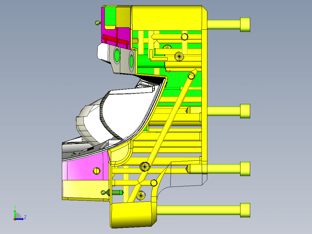 汽车模具设计-Z103-YZY