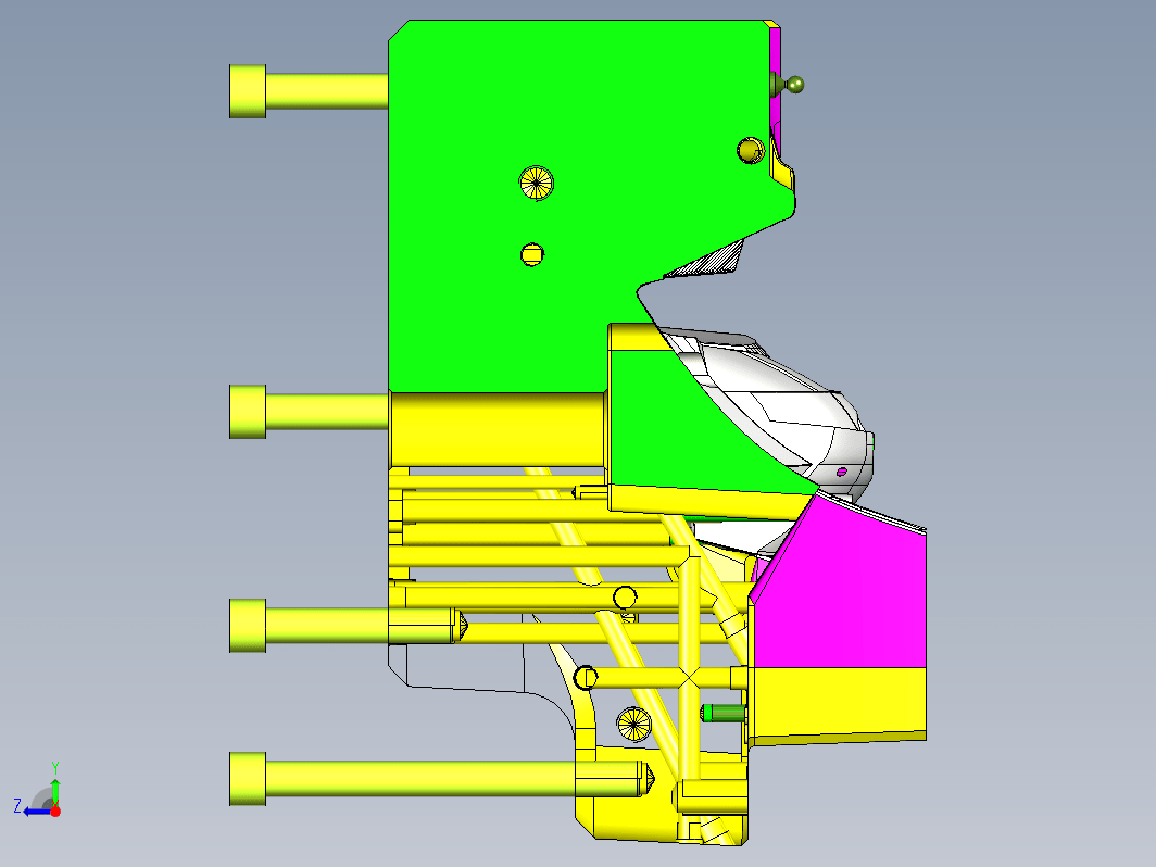 汽车模具设计-Z103-YZY