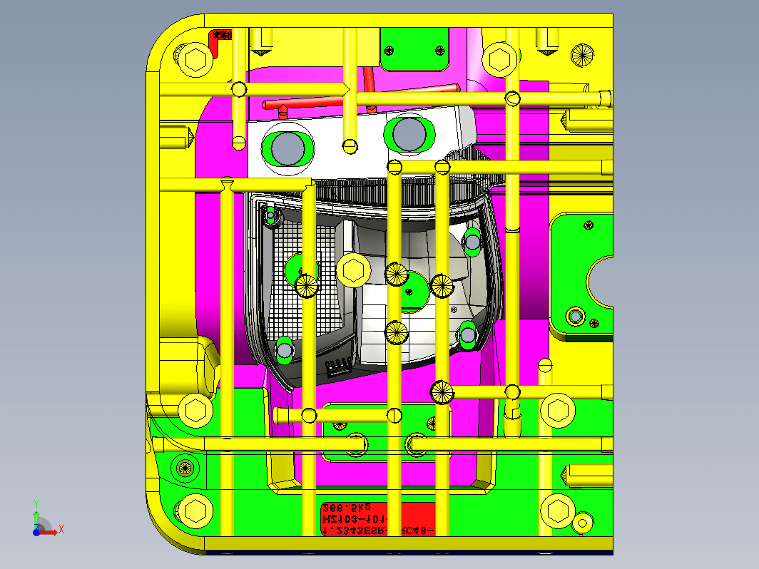 汽车模具设计-Z103-YZY