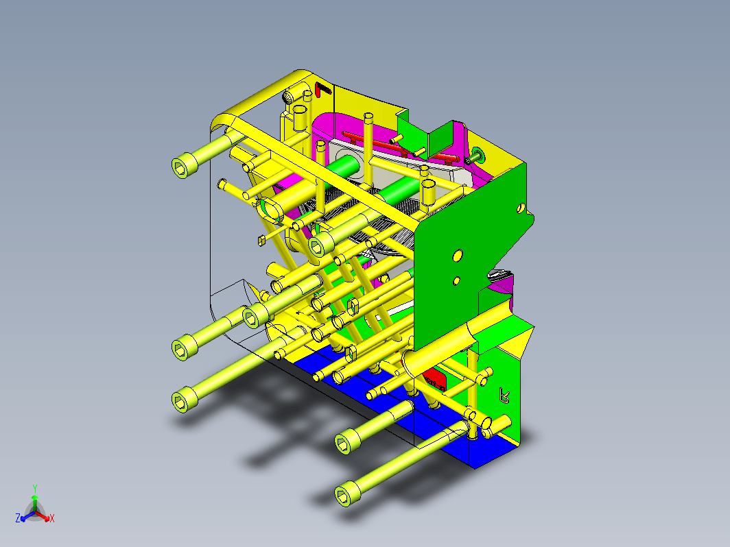 汽车模具设计-Z103-YZY