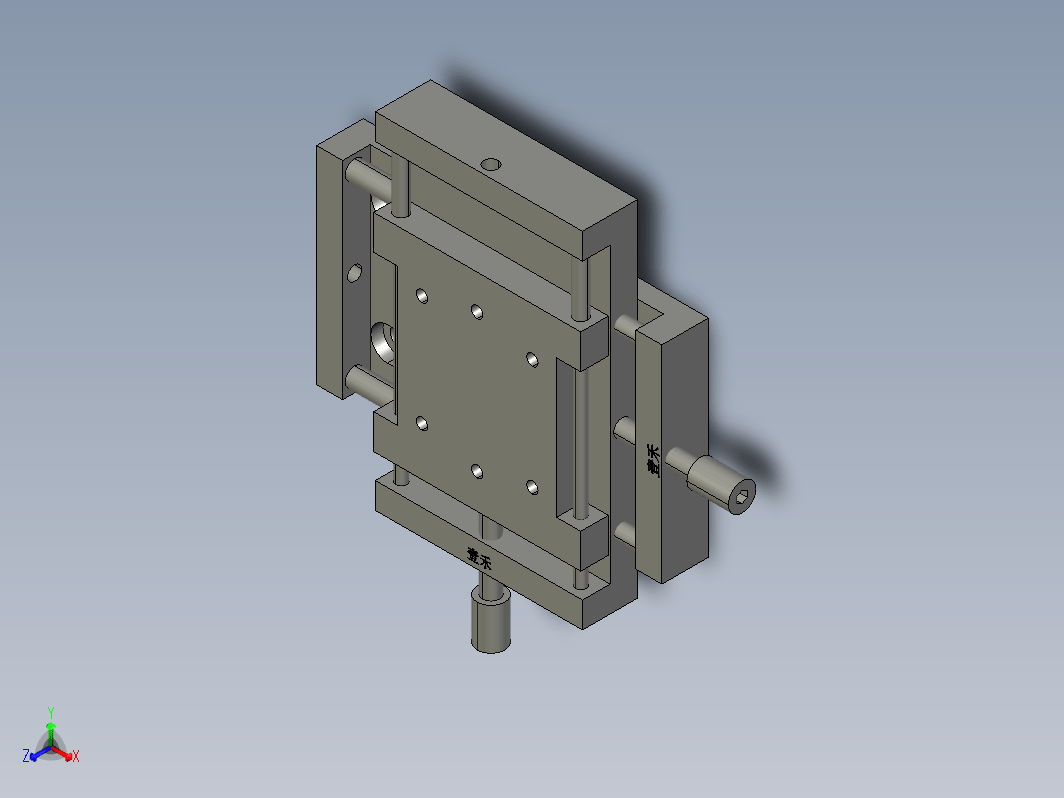 简易滑台XY丝杆模组