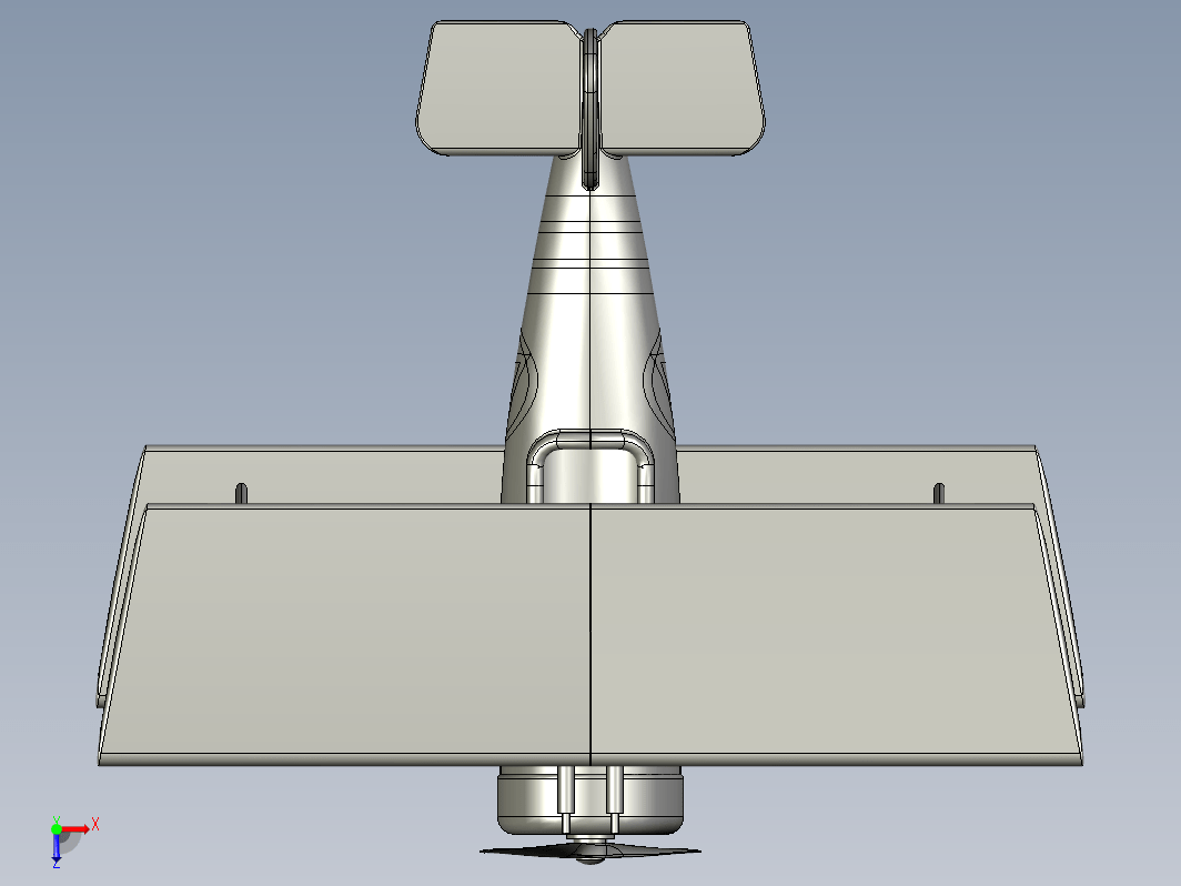 ToyBiPlane玩具双翼飞机造型