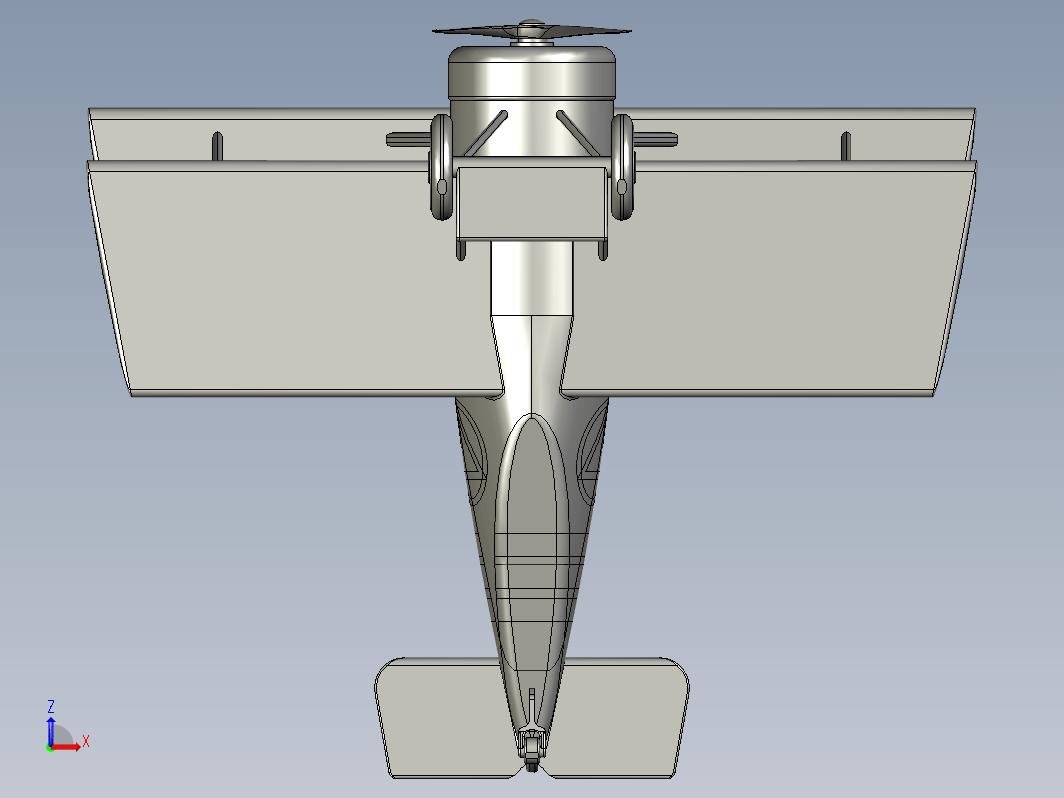 ToyBiPlane玩具双翼飞机造型