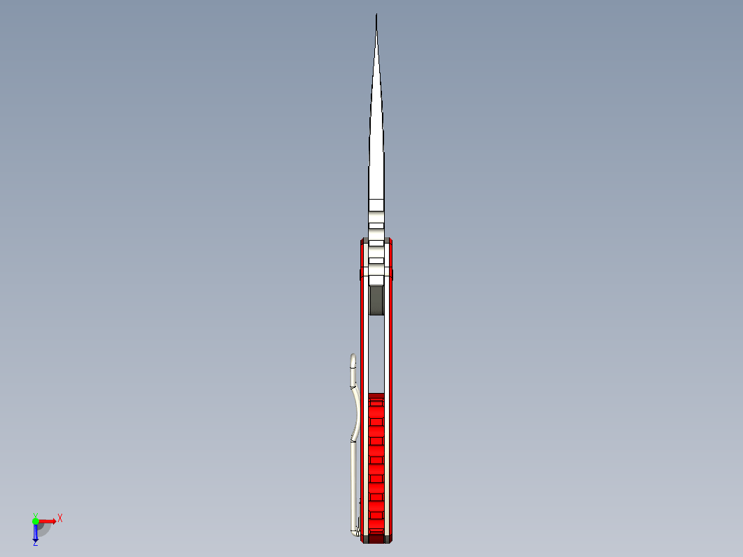 精致小刀模型