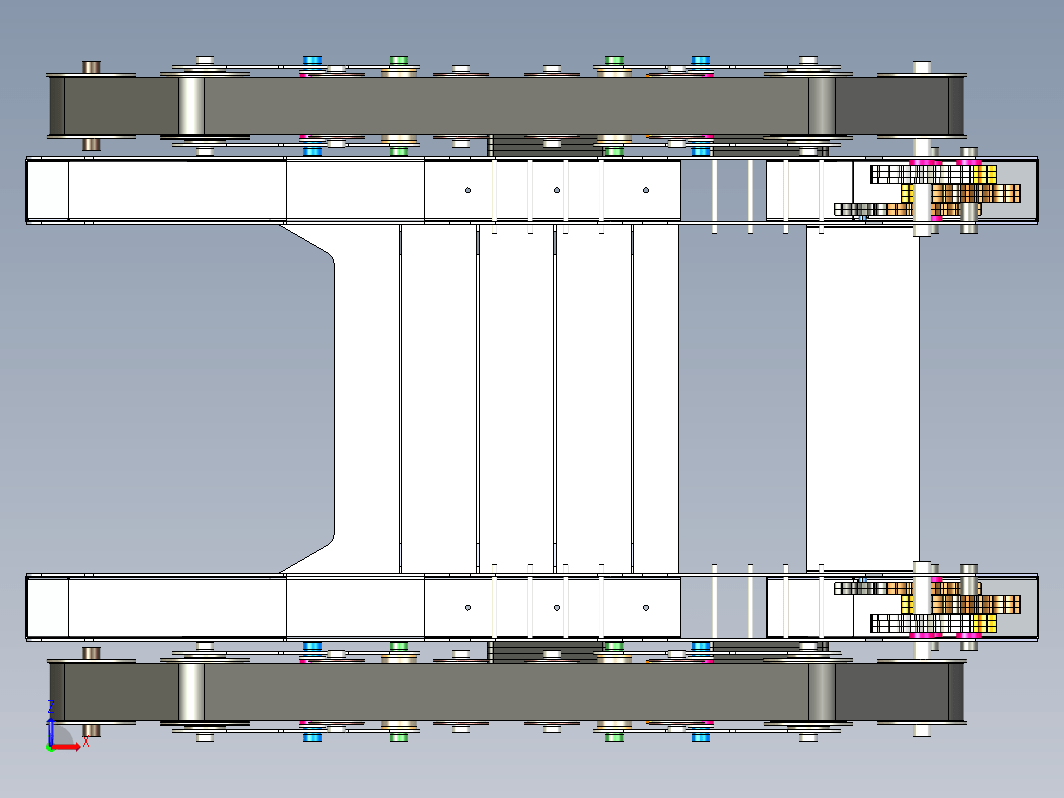 Palette履带车底盘