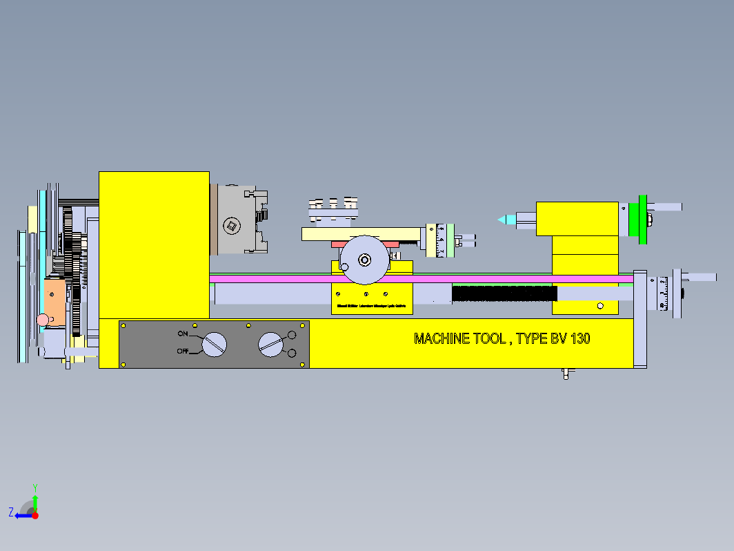 BV130型机床