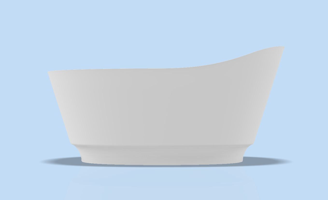 独立式浴缸模型