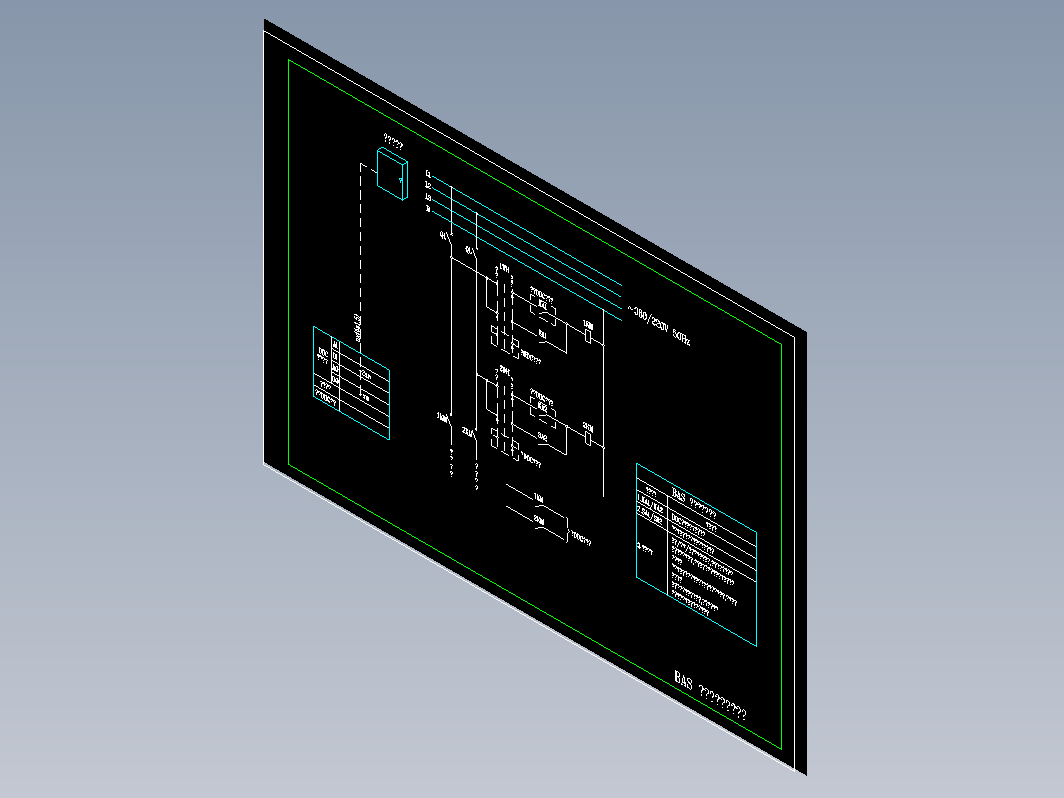 11_BAS照明系统监控原理示意图