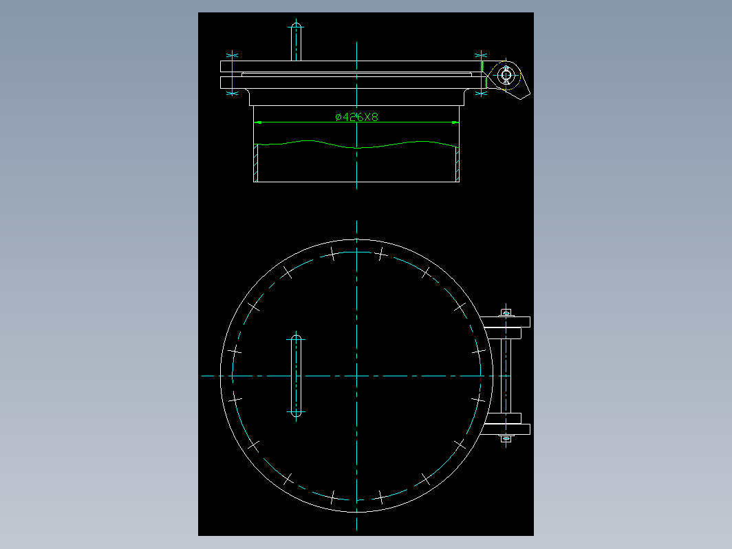 HG21517-95回转盖带颈平焊法兰人孔