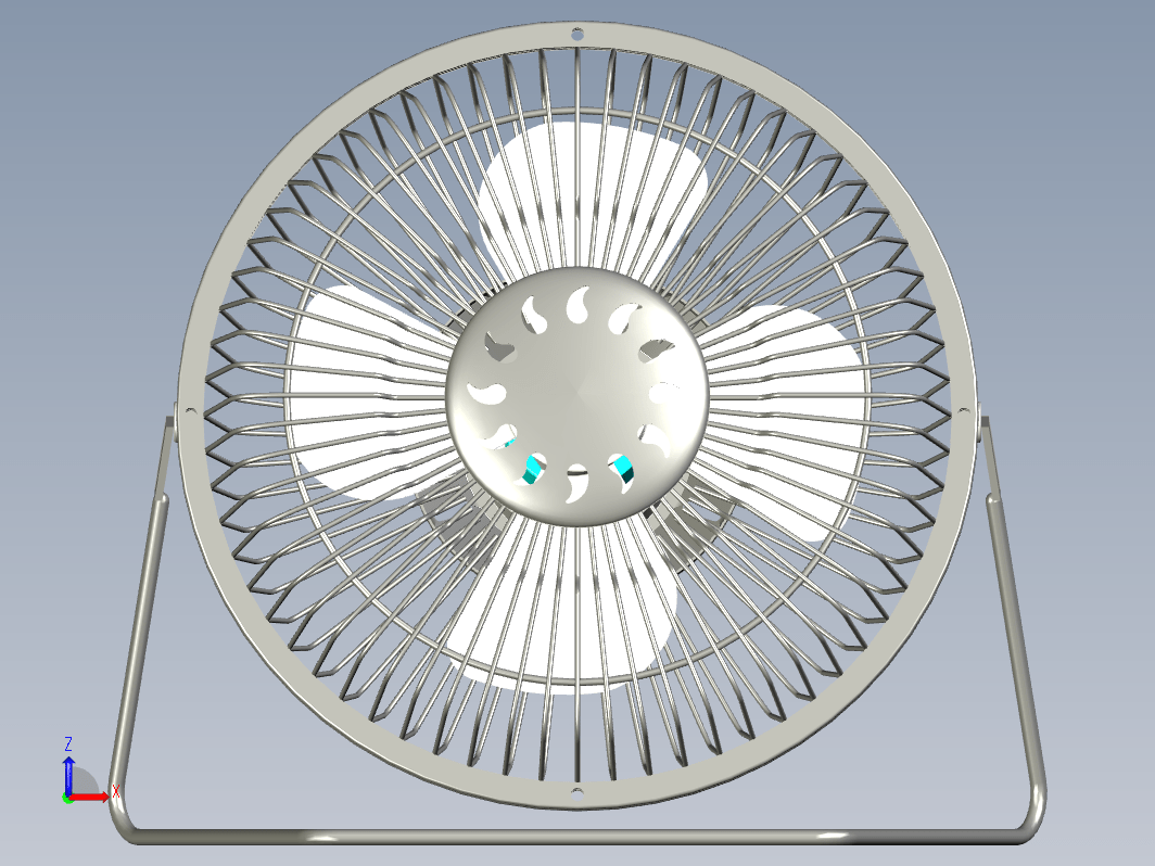 USB风扇制作模型