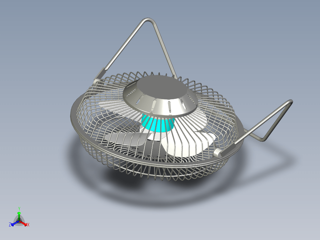 USB风扇制作模型