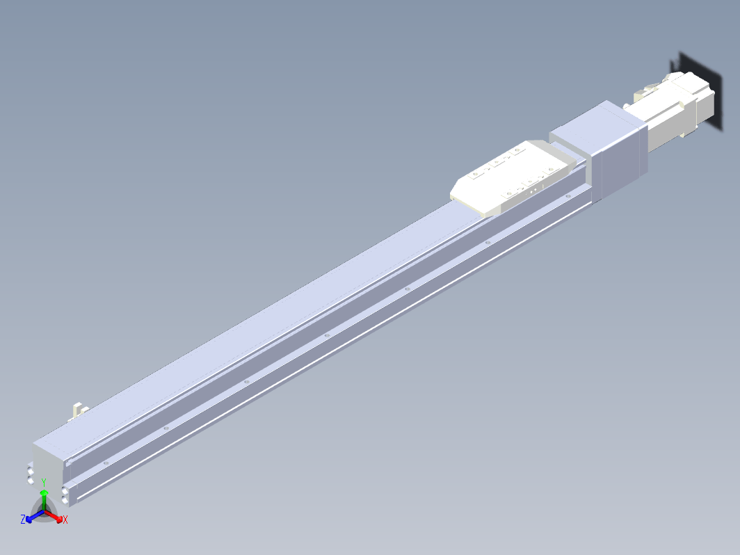 轨道内嵌式螺杆滑台KGH5-500-BC-100W-C4