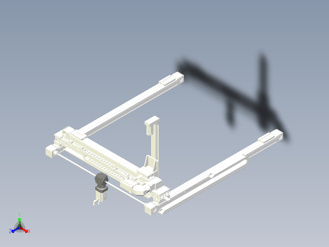 双X轴同动模组 龙门模组 负载150kg