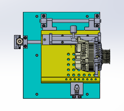 电机加工工装设备设计用于电机组装的检测和装配