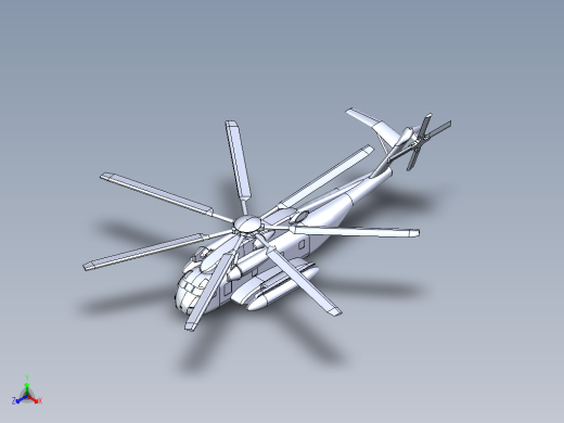 Sikorsky CH-53运输直升机缩略图