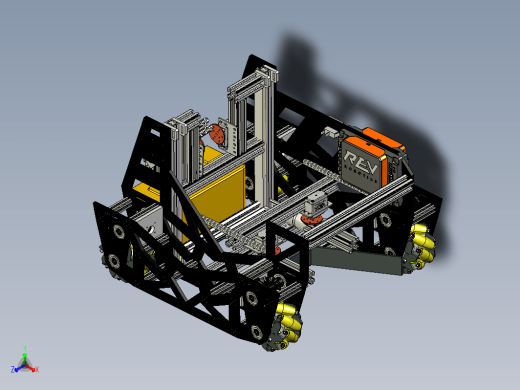 麦克纳姆轮机器人车 viperbots skystone缩略图