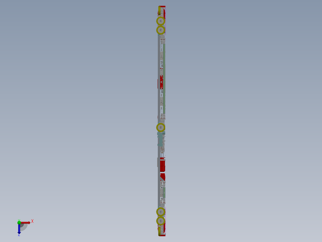 伸缩梳齿搬运器三维SW2020带参