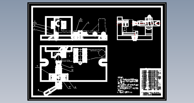 CA6140车床拨叉831006铣断夹具CAD+说明