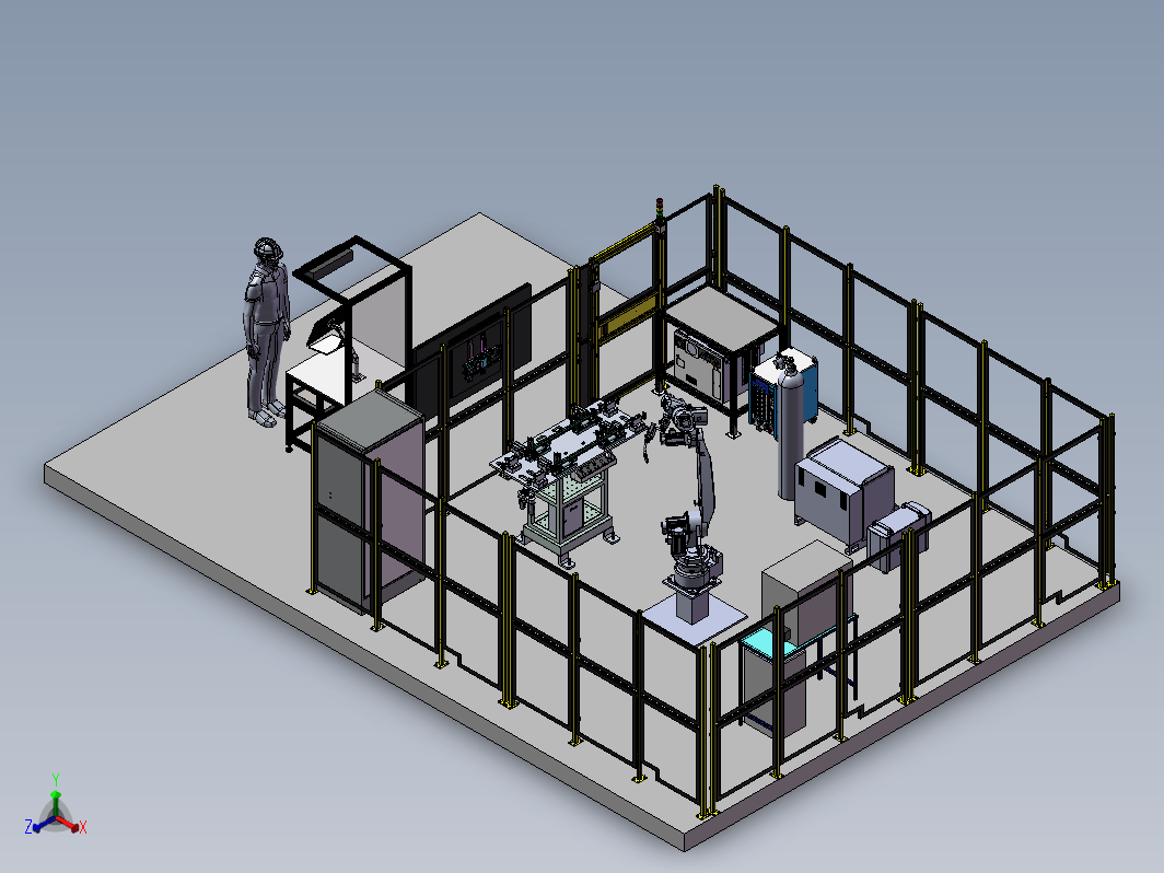 焊接机械手的编程测试模拟