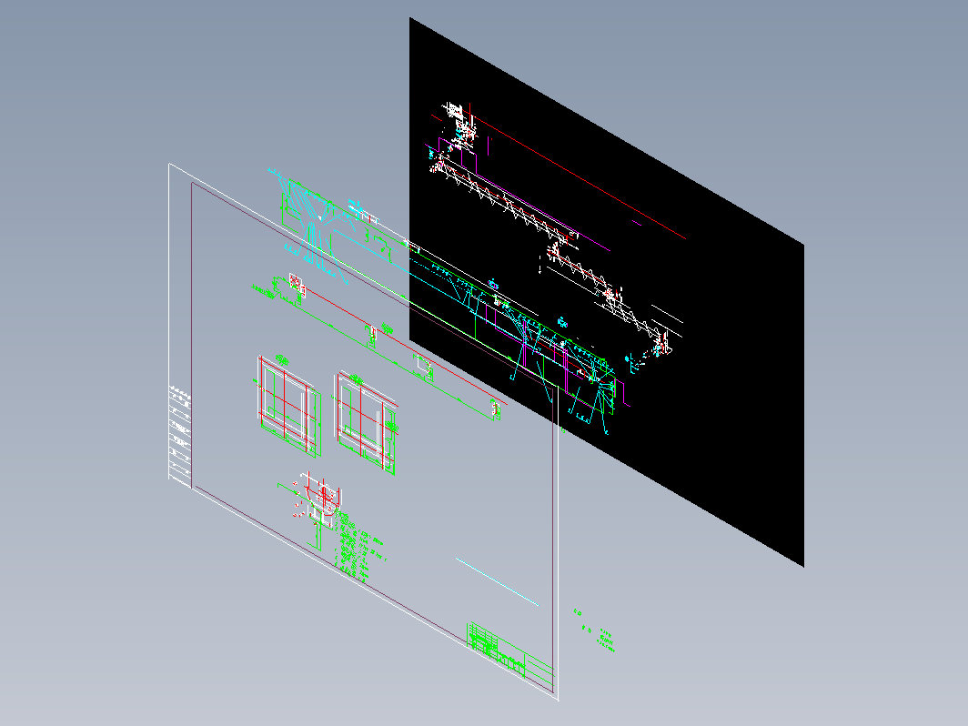 输送机图纸CAD