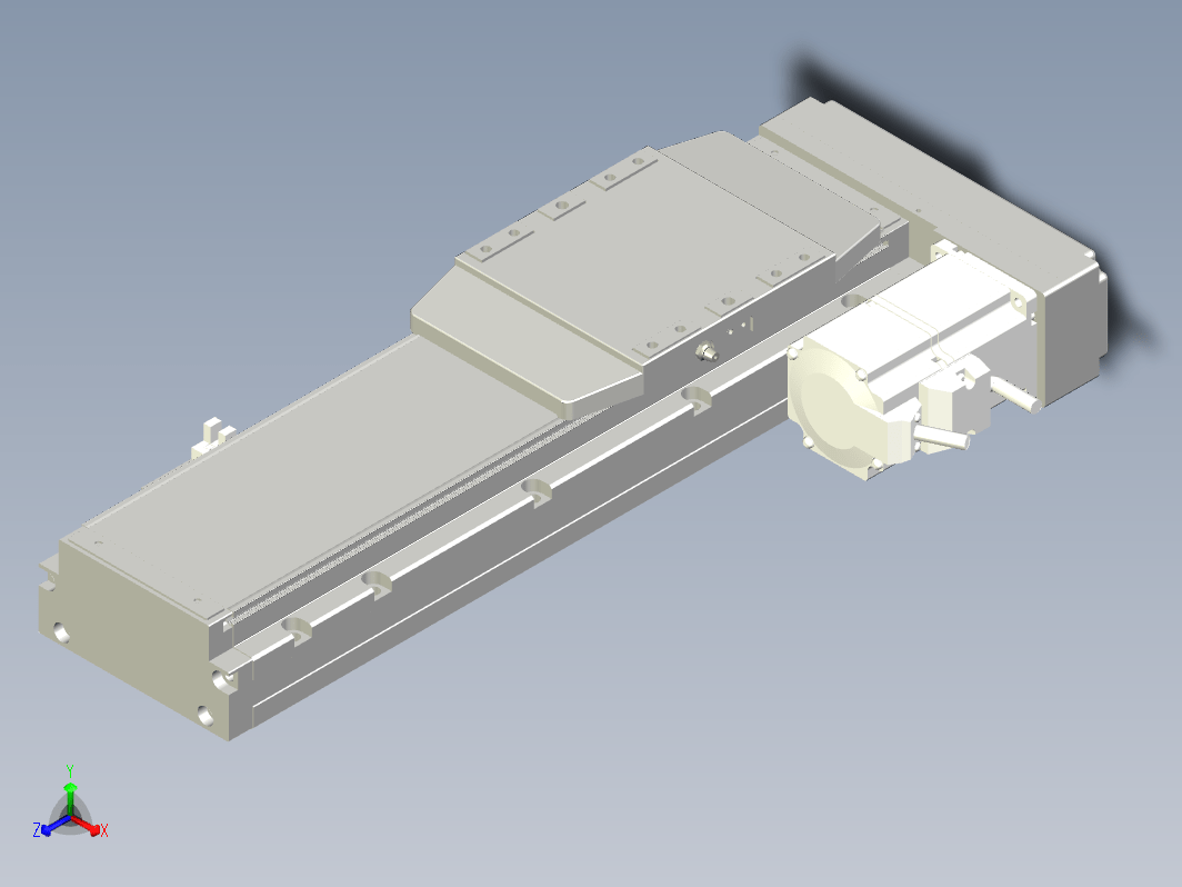 轨道内嵌式螺杆滑台KGH12-200-BR-400W-C4