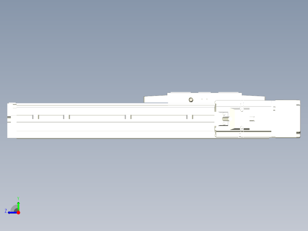 轨道内嵌式螺杆滑台KGH12-200-BR-400W-C4