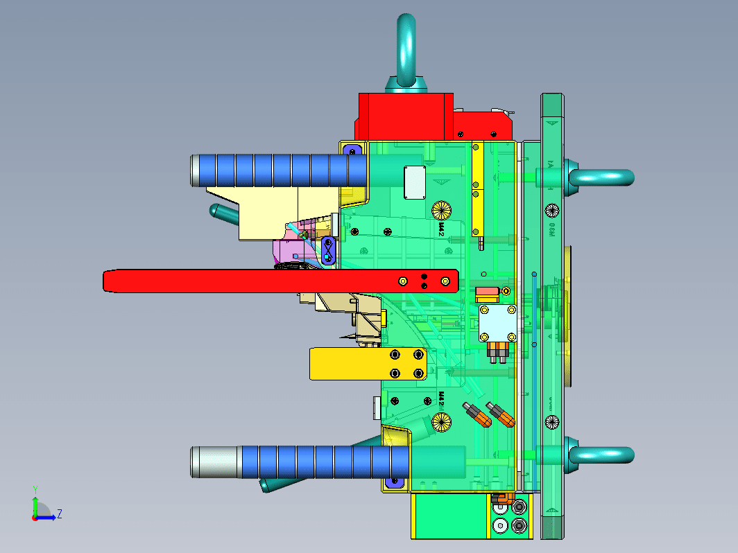 汽车模具设计-Z104-YZY